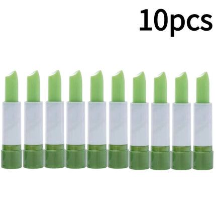 Aloe Vera Moisturizing Lipstick Moisture Lip Balm Anti Drying Temperature Color Changing Nourishing Lip Balm Lips Care 1-10pcs
