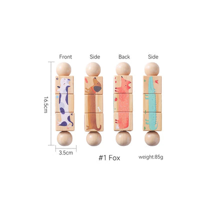 BPA-free Baby Toys Wooden Rattles Silicone Ring Rattles and Mobiles Babies 0–12 Months Sensory Toys Wooden Teether Baby Gifts