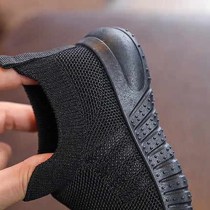 Children's Running Sneakers Boys Girls Casual Mesh Breathable Non-Slip Walking Patchwork Tennis Toddler Soft-Soled Girls' Shoes