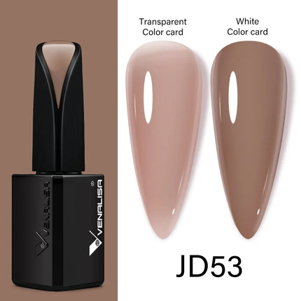Venalisa15ML Silky Matte TPO FREE Topcoat No Cleaning Nail Lacquer Full Coverage Long Lasting Gorgeous Color Nail Varnish
