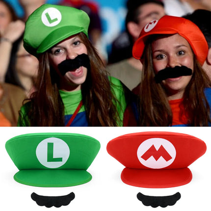 Cartoon Cosplay Hat for Kids Adult Classic Games Anime Halloween Funny Clothes Accessories Cap Chritsmas Gifts