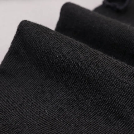 Punk Long Arm Gloves Adjustable Elastic Interval Stripe Fingerless Glove Protective Mittens Winter Nylon Arm Cover Cool Sleeves