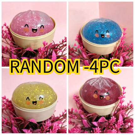 Blind box Colorful Simulated Dumpling Squishy Relaxing Relieve Anxiety Antistress Enhance Happiness Rebound Squeeze Reliever Toy