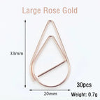 Large Rose Gold 30pc