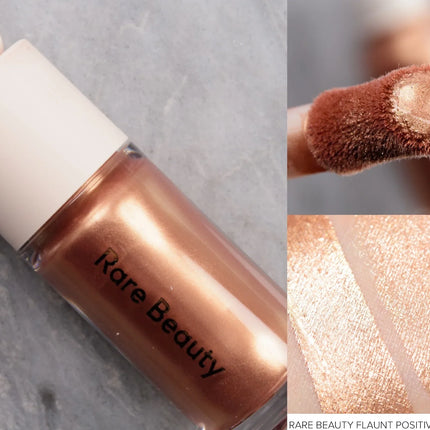 Rare Beauty Positive Light Liquid Luminizer Highlight Contouring Liquid Blush Makeup Face Shimmer Shine High Lighter Lipstick