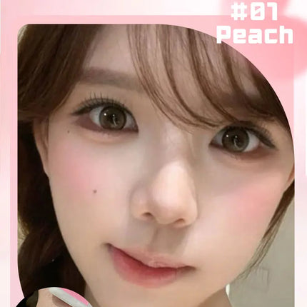 Powder Blusher Disk Monochrome Matte Blush Palette Cheek Tint Natural Facial Rouge Plate Brighten Nude Matte Face Contour Makeup