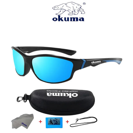 Okum fashion polarized glasses UV400, anti-UV, glare, strong light, suitable for cycling, driving, fishing, etc.
