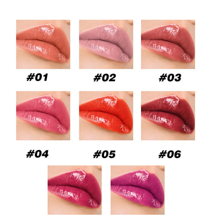 Long Lasting Press On Lipstick Jelly Mirror Tint Lip Gloss Smooth Honey Texture Moisturizing Lip Makeup Stix