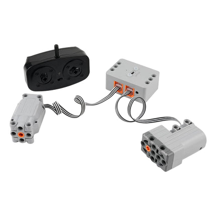 1:14 Sports Car Building Blocks Remote Control Kit Technical MOC Parts for 2007 Power Pack Servo M Motor for Racing Enthusiasts