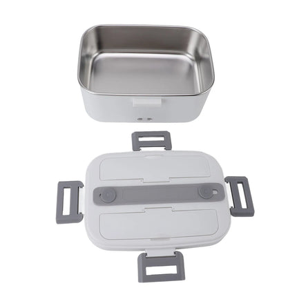 Electric Lunch Box 1.8L 360 Degree Circulation Heating SUS304 Liner Dishwasher Safe Portable Heated Lunch Box for Office Travel