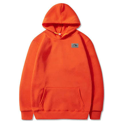 New factory-made straight-cut 14-color men's and women's hooded sweatshirts. Wholesale price for spring and autumn casual hooded
