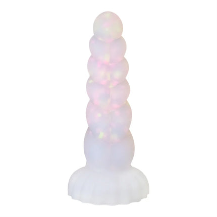 Silicone Soft Anal Toys Transparent Luminous Butt Plug 3 Size Adult Toys Tapon Anal Plug Braided Dilatador Anal Dildo Buttplug