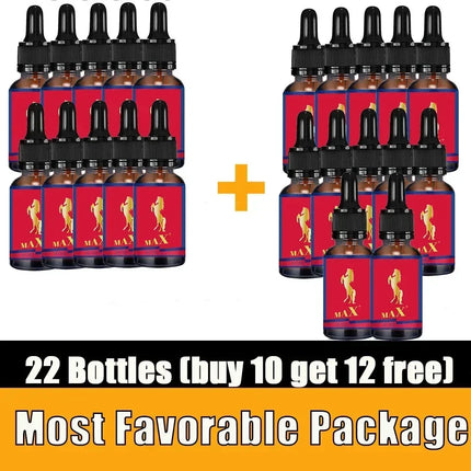 Men’s Growth and Thickening Oil for Penis Enlargement Boost Stamina Strengthen Erection Maximize Sexual