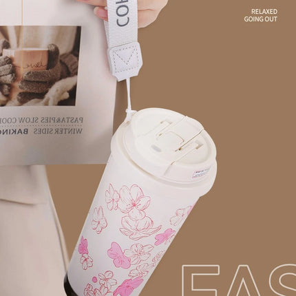 Stainless Steel Tumbler Vacuum Flasks Insulated Coffee Cups Leakproof Lid Travel Mug for Tea Thermos Cup Thermal Water Bottle