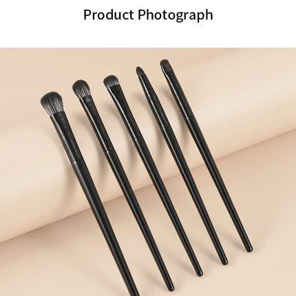 6PCS Eyes Makeup Brushes Set Professional Soft Contouring Eyeshadow Eyeliner Eyebrow Brush Women Facial Beauty Cosmetic Tool