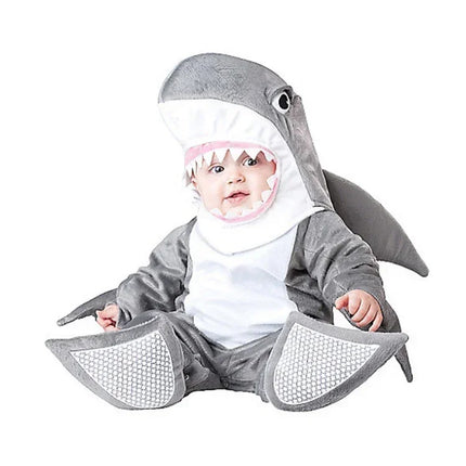 2024 New Arrival High Quality Baby Boys Girls Halloween Dinosaur Costume Romper Kids Clothing Set Toddler Co-splay Triceratops