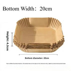 20CM-Square / 50PCS