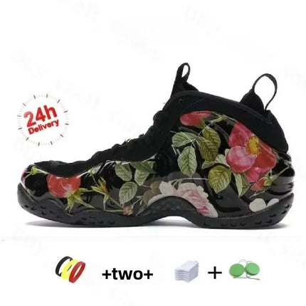 High Top Basketball Shoes - Breathable Leather Sports Sneakers / Chaussures de Basketball Montantes - Baskets Sport Cuir Respirant