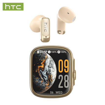 Full HD LCD Display Wireless Bluetooth Earphones HTC NE72 Ai Translator Seamless Communication Headphones 50Hrs Playback For Mus