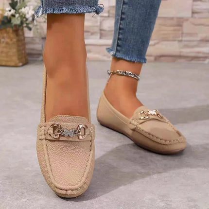 2025 New Women Flats Spring Autumn Casual Slip on Mary Jane Shoes Fashion Sneakers Women Round Toe Solid Soft Sole Flat Loafers