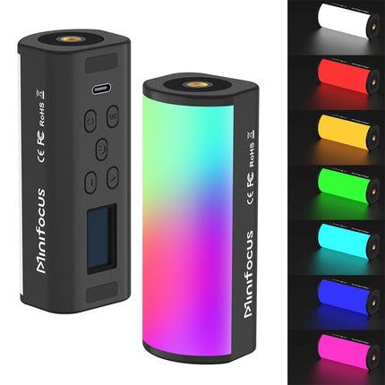 Magnetic Handheld Light Wand Full RGB Mini LED Video Light Stick Camera Tube Light for Studio Photography Tik Tok YouTube Vlog