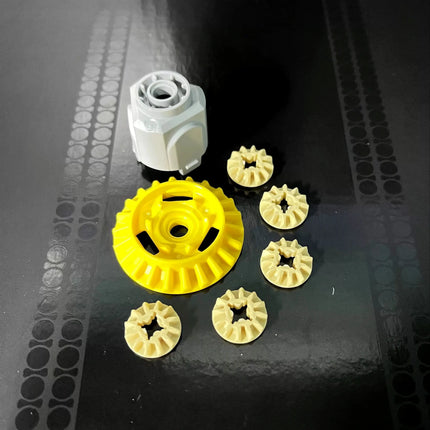 New Differential Gears MOC Technical Modification Parts Building Blocks Bricks 65414 69761 69762 6589 Compatible with Legoeds