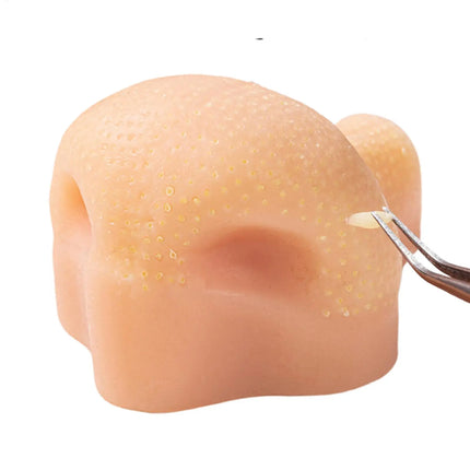 Pimple Toy Silicone Satisfying Pimple Pop Toy Reusable Stress Reliever Nose Game for Kids Boy Girls Adults Classroom Desk