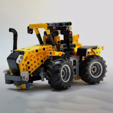 NEW 2024 Creative and versatile 603PCS Tractor model building kit block self-locking bricks birthday and Christmas gifts