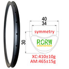 30mm deep-40mm Wide / AM Weight Rim / China Mainland|Other Holes Tell Me|UD Matte