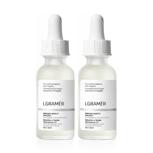 Salicylic Acid 2% Facial Essence, Acne-Fighting Serum for Blemish-Prone,Deep Moisturizing Skin,The Skin Facial Skin Essence New