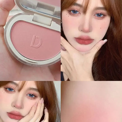 AimAnpu Monochrome Honey Powder Blusher High Gloss Natural Brightening Rouge Setting Cream