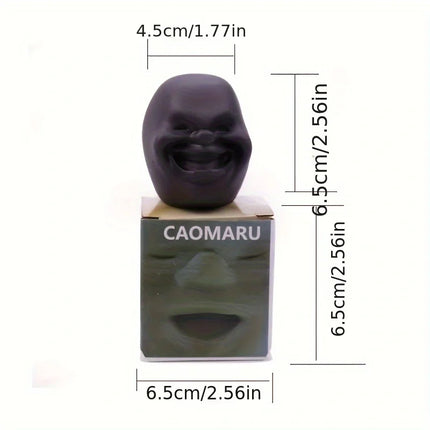 Human Face Expression Ball Squishy Squeeze Toy for Kids Soft Pinch Pop Fidget Toys Children Sensory Entertainment Games Gifts