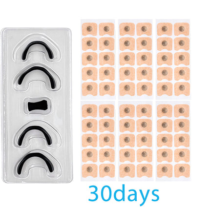 Nasal Breathing Dilators Starter Kits, Anti-snoring Nasal Strips, Magnetic Nose Strips, Increase Sports Air, Improve Sleeping