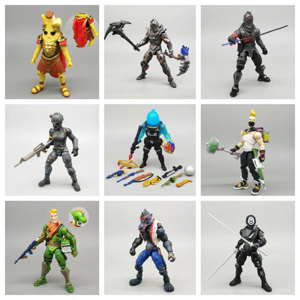 3.75 Inch Action Figures Set - Werewolf Ninja & Special Forces Crossover Poseable Troops Model Collection For Toys & Hobbies