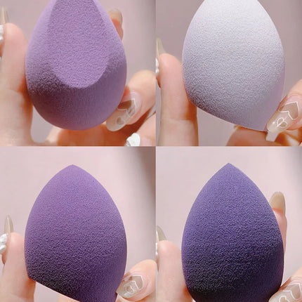 4pc/8pc Soft Makeup Sponge Dry Wet Dual Use Cosmetic Puff Foundation Concealer Highlight Blender Make Up Beauty Tool Accessories