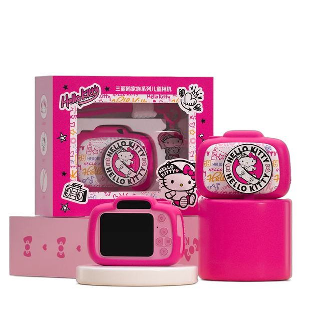 Hello Kitty Children's Camera Can Take Photos and Videos, Girls' Toys, Sanrio Camera, Birthday Gift