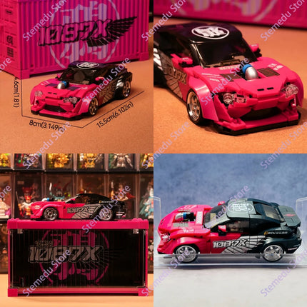 MOC PB8801-8849 Technical Speed Car MX5 Racing Car Model Camper Container Building Block Brick Assembly Toys Kids Xmas Gift