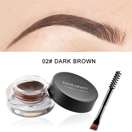 HANDAIYAN 12 Colors Eyebrow Gel Colorful Eyebrow Cream Eyebrow Dye Glue No Fading Waterproof Long Lasting Brow Makeup Cosmetics