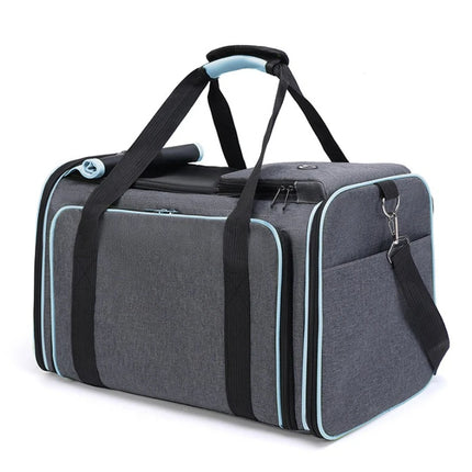 Portable Outdoor Bag Foldable Small Pet Supplies Car Bag Outdoor Handbag Large Space Breathable Pet Bag Supplies New