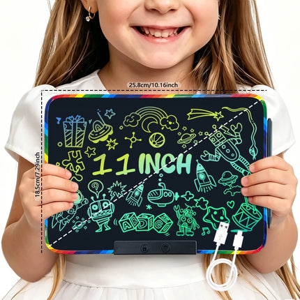 16/13/11 Inch Rechargeable Version LCD Drawing Tablet Doodle Writing Board Painting Handwriting Pads Electronic Magic Board Gift