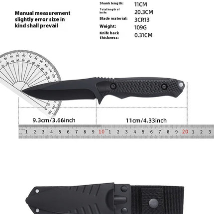 Outdoor Personal Defense Sharp Diving Utility High Hardness Integrated Dragon Bone Design Survival Tool