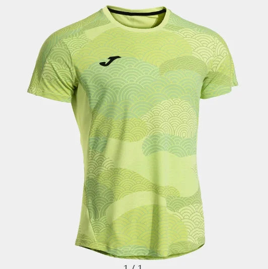 JOMA 3D Print Men's T-Shirt Summer Quick Dry Breathable Football Training Short Sleeve Outdoor Sports Top Adult Sportswear