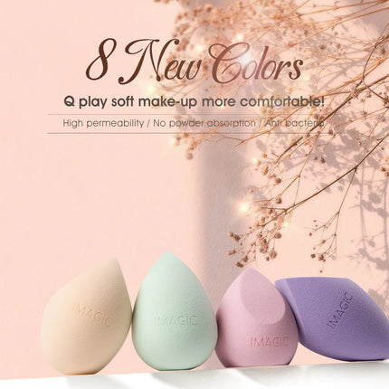 IMAGIC 16-Colors Makeup Sponge Tools Face Beauty Cosmetic Foundation Powder Puff Wet and Dry Use gąbka do makijażu косметика