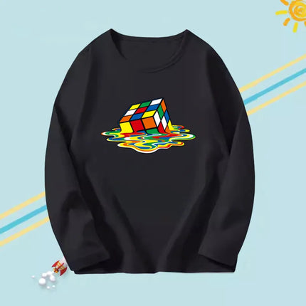 2024 Fashion T shirt Kids New York City Graphic T shirt Harajuku Kawaii Boy Girl Long Sleeve Tops Tees