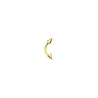 1PCS B-Golden 6mm