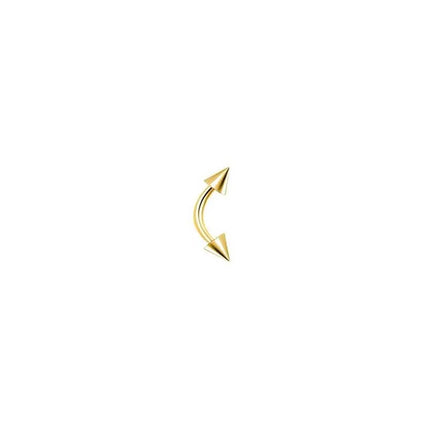 1-9PCS Golden Eyebrow Stud Rings Piercing Jewelry Rook Surgical Steel Silvery CZ Tiny Labret Lip Navel Belly Helix Tragus 16G