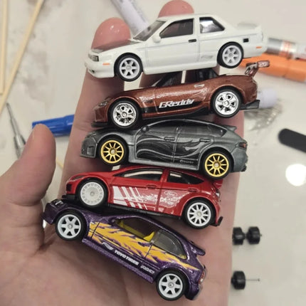 In Stock Hot Wheels GDG44 Silver Label Compact Kings Serise Fiesta Miata Sentra 1/64 Scale Die-Cast Model Gifts Surprise Car Toy