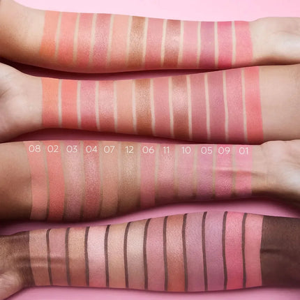 KIKO Unlimited Blush Long Lasting Rouge Powder Blusher With a Buildable Result Lipstick Cheek Pocket Blush Easy To Apply Color