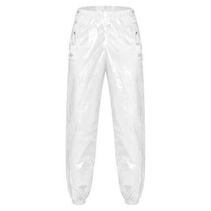 Men Waterproof Diaper Covers Pants Track Trousers Pants Leakproof Adaptive Jogger Pants for Special Need Cycling Wear Long Pants