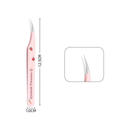 Eyelashes Tweezers Stainless Steel For Lashes Extension Supplies Makeup Tools Nail Art Accessories Rhinestone Picker Tools